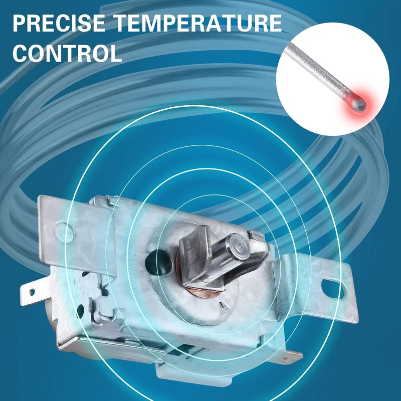 HouseUp WP2198202 thermostat control, Ultra Durable wp2198202 refrigerator thermostat-Exact Fit for Whirlpool & Kenmore Refrigerators - Replaces 2161284 2198201 PS11739232 AP6006166 - Image 5